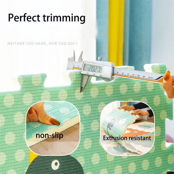 XPE Splicing Baby Play Mat 30x30x1.0cm Non-toxic Factory Hot selling Educational Interlocking Eva Foam Tatami Puzzle Mat Play Carpet Tiles Kids Children Baby Crawling Mat - Image 8