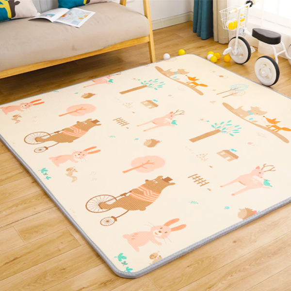 XPE Rolling Baby Play Mat 180x250x1.0cm Education Infant Toddler Indoor and Outdoor Kids Baby Crawling Mat Children's Crawling Pat Carpet Play Mats Factory