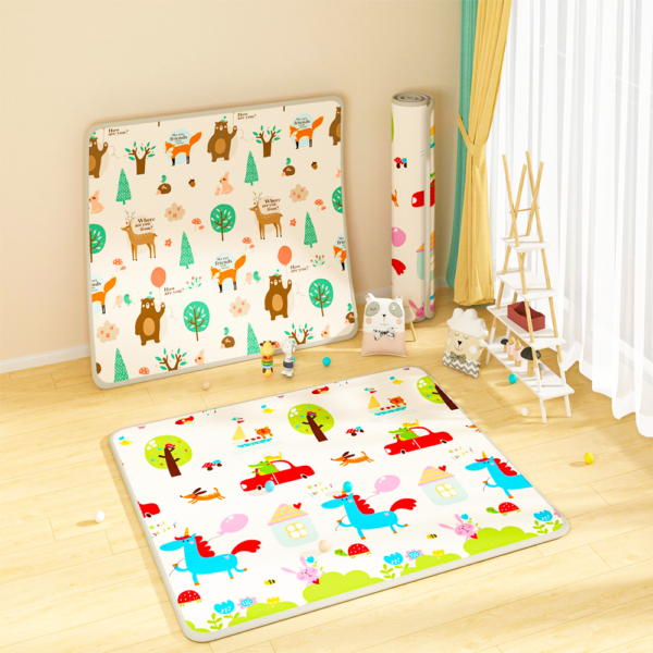 XPE Rolling Baby Play Mat 150x180x2.5cm Education Infant Toddler Indoor and Outdoor Kids Baby Crawling Mat Children's Crawling Pat Carpet Play Mats Factory