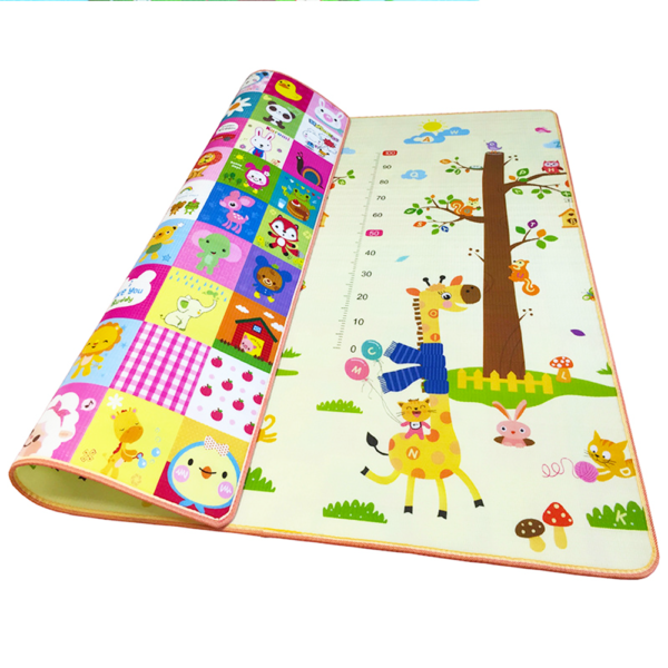 XPE Rolling Baby Play Mat 180x200x1.5cm Education Infant Toddler Indoor and Outdoor Kids Baby Crawling Mat Children's Crawling Pat Carpet Play Mats Factory