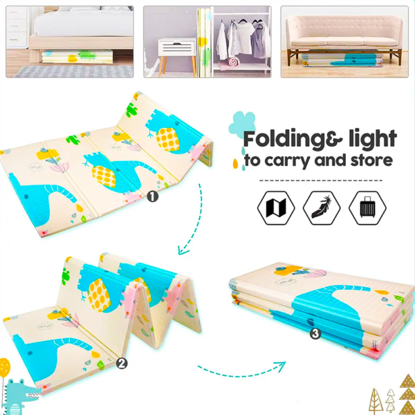 XPE Foldable Baby Play Mat 150x200x2.0cm Baby Crawling Mat Children's Crawling Pat Non-toxic Folding Play Mats Factory Hot selling - Image 6