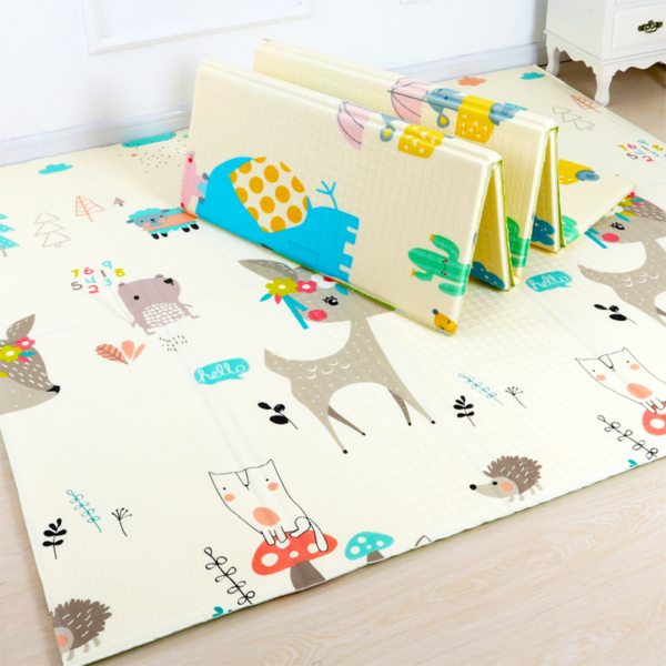 XPE Foldable Baby Play Mat 150x200x0.8cm Baby Crawling Mat Children's Crawling Pat Non-toxic Folding Play Mats Factory Hot selling