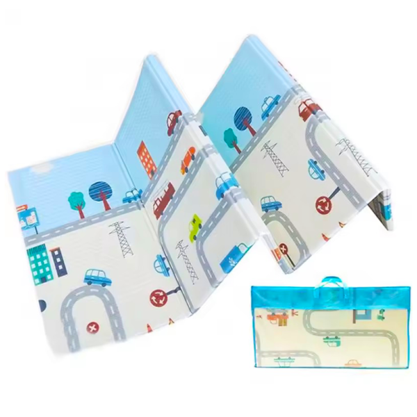 XPE Foldable Baby Play Mat 180x200x0.8cm Baby Crawling Mat Children's Crawling Pat Eco-friendly Folding Play Mats Factory Direct sale