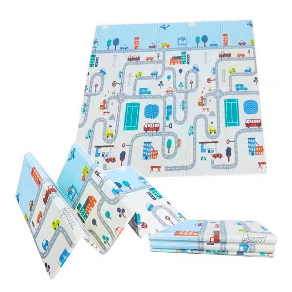 XPE Foldable Baby Play Mat 180x200x1.0cm Baby Crawling Mat Children's Crawling Pat Eco-friendly Folding Play Mats Factory Direct sale