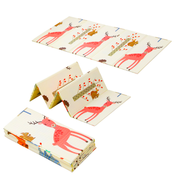 XPE Foldable Baby Play Mat 180x200x1.5cm Baby Crawling Mat Children's Crawling Pat Non-toxic Folding Play Mats Factory Hot selling