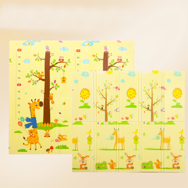 XPE Foldable Baby Play Mat 180x200x2.0cm Baby Crawling Mat Children's Crawling Pat Non-toxic Folding Play Mats Factory Hot selling