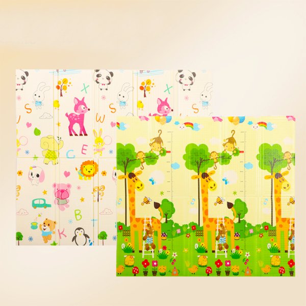 XPE Foldable Baby Play Mat 120x180x0.8cm Baby Crawling Mat Children's Crawling Pat Eco-friendly Folding Play Mats Factory Hot selling