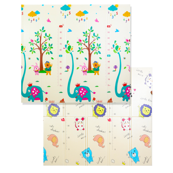 XPE Foldable Baby Play Mat 150x180x1.0cm Baby Crawling Mat Children's Crawling Pat Eco-friendly Folding Play Mats Factory Hot selling