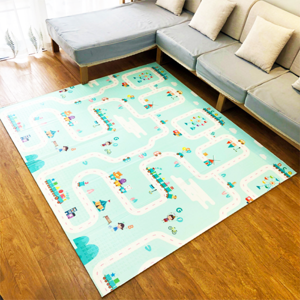 XPE Folding Baby Play Mat 150x180x1.5cm Baby Crawling Mat Children's Crawling Pat Eco-friendly Foldable Play Mats Factory Direct sale