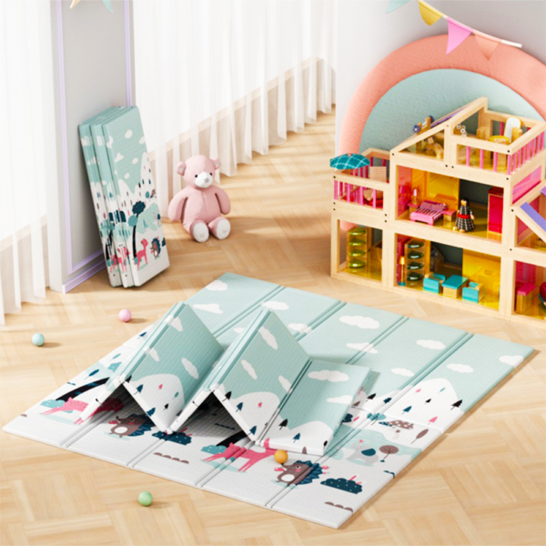 XPE Foldable Baby Play Mat 160x180x1.0cm Baby Crawling Mat Children's Crawling Pat Non-toxic Folding Play Mats Factory Hot selling